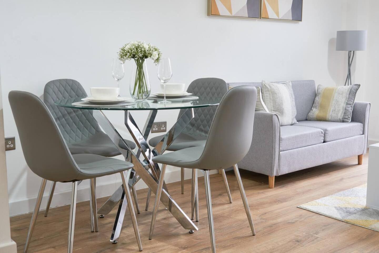 Modern Central Apartment - City Centre - Fast Wifi - Near Utilitia Arena & Icc Birmingham Ngoại thất bức ảnh